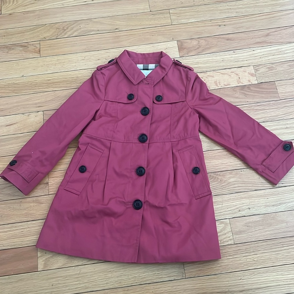 Girls Burberry jacket. Worn only a few times.